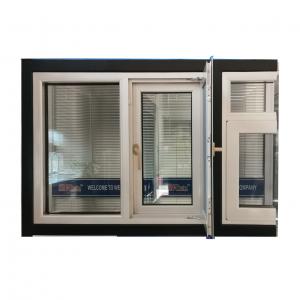  Double Glazed Sash Aluminum Upvc Grill Windows Insulated Manufactures