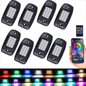  Stable Practical Remote Control Rock Lights Color Changing SMD5050 Manufactures