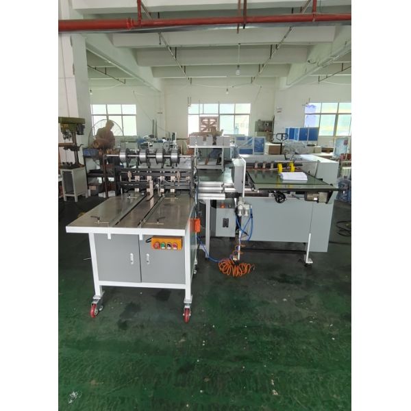 Versatile NB-550 Automatic Saddle Flat Corner Stitching Wire Notebook Binding And Folding Machine