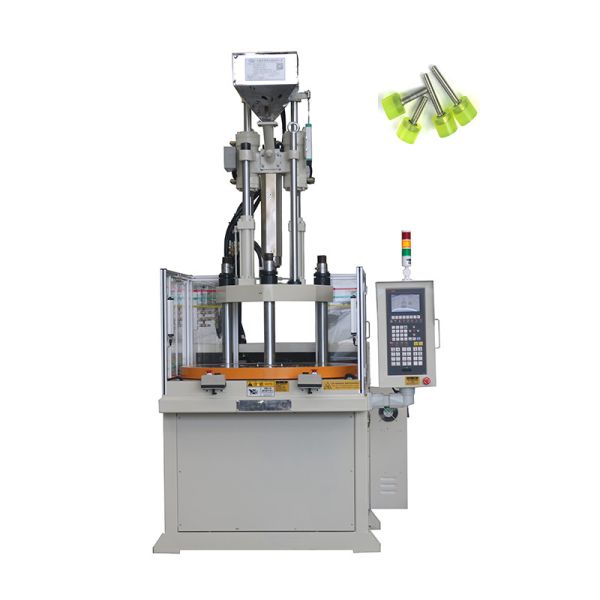 55 Ton Rotary Vertical Plastic Injection Molding Machine For Making Screw