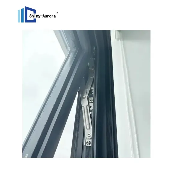Modern Airproof Bottom Awning Window Heat Insulation House Aluminum Windows For Balcony