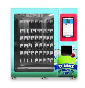  Tennis Ball Vending Machine With Elevator And Adjustable Channel Width Function , Sports Gears Vending , Micron Manufactures