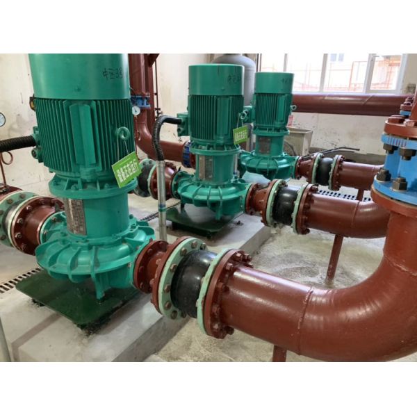 EPDM Rubber Expansion Joint with Galvanised Carbon Steel Floating Flange for Condenser Pump Discharge