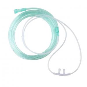 China Medical Nasal Oxygen Cannula Disposable Oxygen Nasal Cannula 2.1m on sale