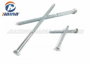  DIN 571 Hex Head Wood Screws Zinc Plated Sheet Metal Self Tapping Screw Manufactures