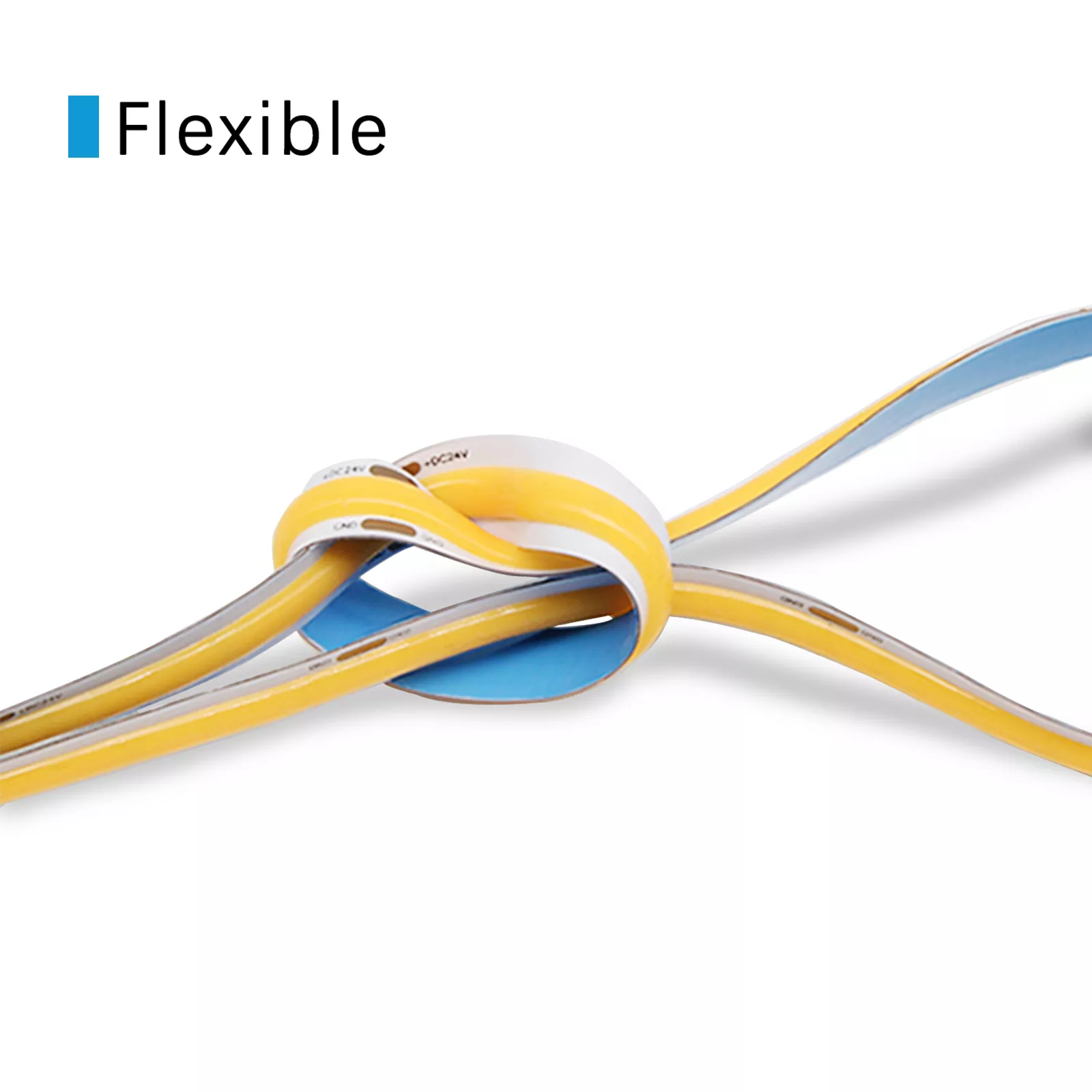 USB Connector COB LED Strip , 12V Multi Colors COB LED Strip Light