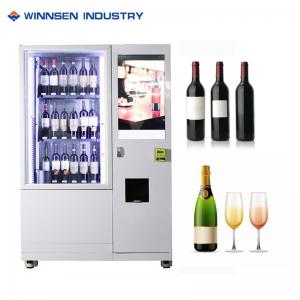  Sparkling Wine champagne beer alcohol spirit bottle olive oil combo Vending Machine with remote control Manufactures