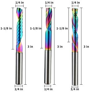 Set for WoodworkingCNC Milling Cutter Cutting Tool Router Bit Extreme Uselife