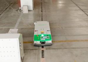  Material Handling Automated Guided Vehicle One Way Track Guidance Tunnel Type for Beverage Industry Manufactures