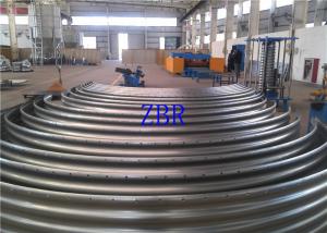  PLC Actomatical Control Steel Silo Forming Machine , Corrugated Sheet Roll Forming Machine Manufactures