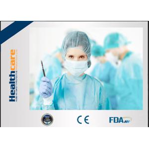 Buy cheap PE Coated Disposable Sterile Surgical Gowns Waterproof Fluid Resistant CE FDA from wholesalers