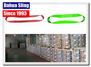 China Disposable Polyester Endless Round Slings For Transporting Industry Low Elongation on sale