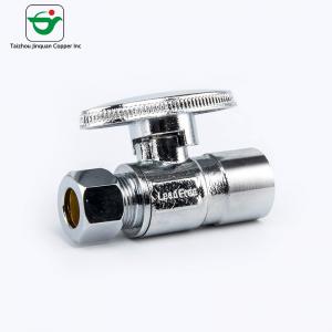  Forged Manual Chrome Plated Brass Angle Valve 200psi Manufactures