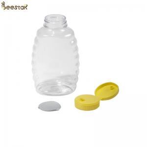  High Quality 360ml Plastic Honey Bottles Bulk Clear Plastic Honey Containers Manufactures