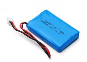  7.4V 1000mAH Li-ion Polymer Lipo Battery 523450 Custom Battery Pack 1 Year Warranty Manufactures