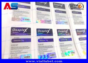  Medication Package 10ml Vial Custom Adhesive Labels full color Custom Printing Manufactures