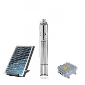  3inch Helical Rotor Solar Power Submersible Pumps Deep Well Vertical Screw Pump Manufactures