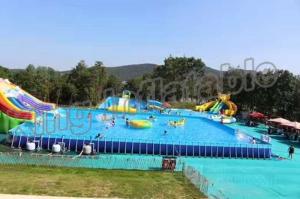  Popular Inflatable Water Activities , Amusement Water Parks With CE Certificate Manufactures