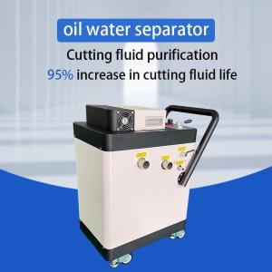 China Continuous CNC Coolant Oil Skimmer Floating Oil Recovery Machine on sale