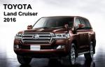 TOYOTA LAND CRUISER 2015 2016 New LC200 Chrome Car Grilles OE Type Car Front