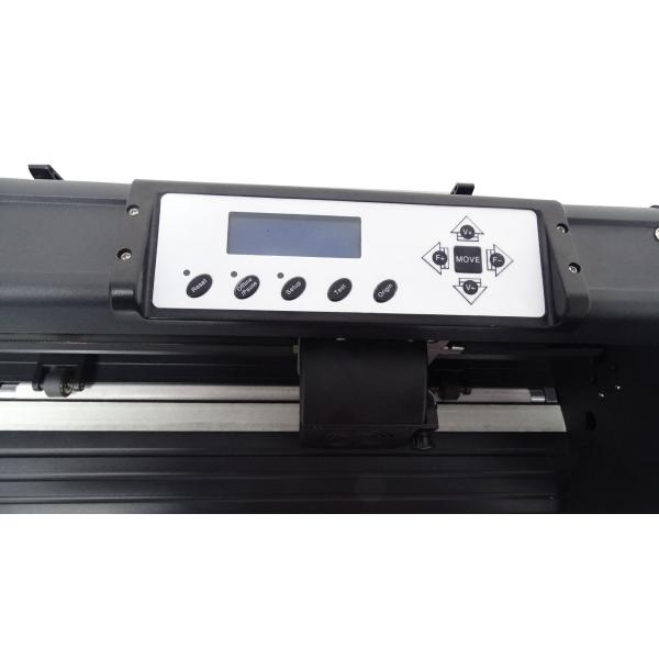 Manual Paper Cutting Plotter Machine 1350mm With Step Motor