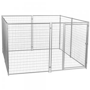  Pet Heavy Duty Outdoor Dog Kennel For Large Dogs With Gate And Roof Manufactures