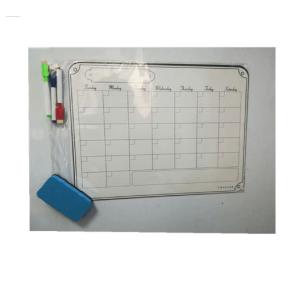  Photo Frame Custom Desk Calendar , CMYK Color Magnetic Refrigerator Calendar Manufactures