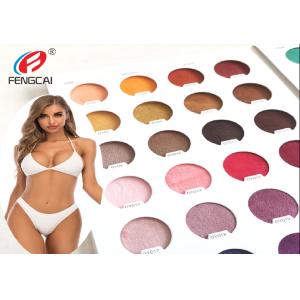 China Customized Color Polyester Spandex Knitted Fabric For Yoga Legging Swimwear on sale