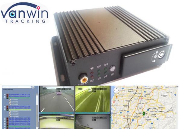 Quality H.264 SD DVR High Resolution Digital Video Recorder With GPS Tracking for sale