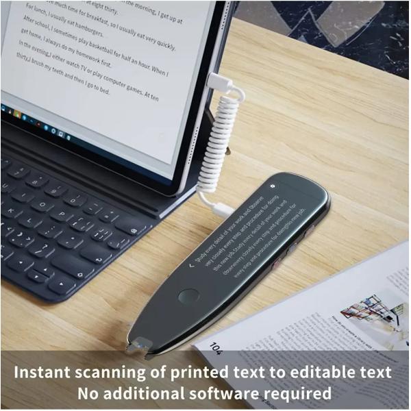 X5Pro Smart Voice Scan Translation Pen Real-Time Multi Language Translation