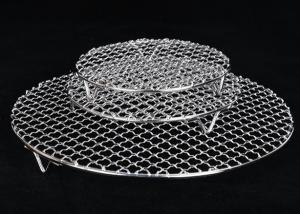  Non Stick Stainless Steel BBQ Grill Mesh 20 Inch Round Grill Grate Manufactures