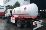 ASME standard dongfeng 5tons lpg gas refilling bowser for sale, mobile 5tons lpg