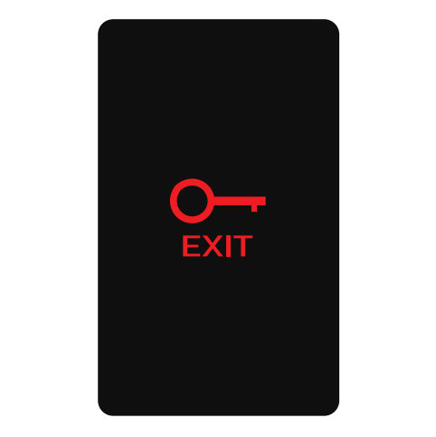 C70A(White) / C70B(Black) Touchless Infrared Sensor Exit Button Door Release Switch Access Control Door Exit Button