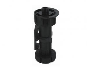  Abs Material Plastic Adjustable Legs , Endurable Kitchen Cabinet Leveling Legs Manufactures