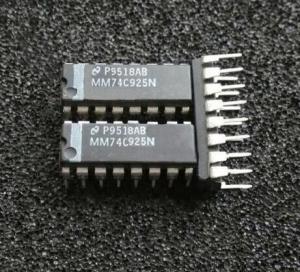  4 Digit Counters Single Chip Microcontroller , MM74C925N Arduino Microcontroller Chip Manufactures