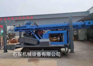  Fast Blasting Rotary Borewell Machine Truck Mounted 450 Meters Deep Borehole Manufactures