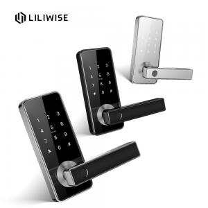  Residential Electronic Door Locks , Wifi Digital Safe Touch Screen Finger Print Latch Door Knob Lock Manufactures
