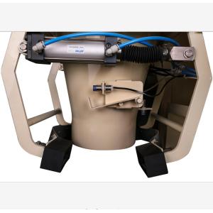 Quantitative 25kg Silica Rice Pellet Bagging Machine PLC Control