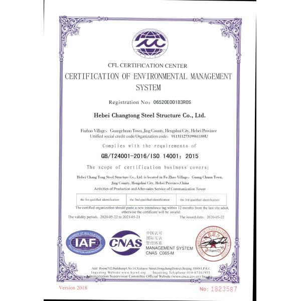 Support 30 40 45 50 Meter Radio Antenna Tower Angular Telecom