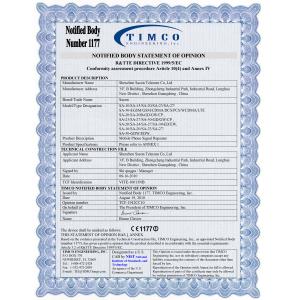 Shenzhen Sacon Telecom Co., Ltd Certifications