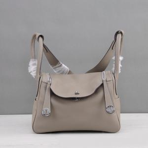  high quality 30cm 26cm grey Western Style Genuine Leather Shoulder Bag Women Tote Hand Bag Designer Handbag M-G02-23 Manufactures