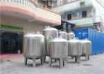 Stainless Steel 304 Or 316L Water Storage Tanks For Food Grade / Sterile Water