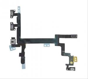 China Mobile Phone Volume Power Button Flex Cable Spare for IPhone 5 Replacement Parts on sale