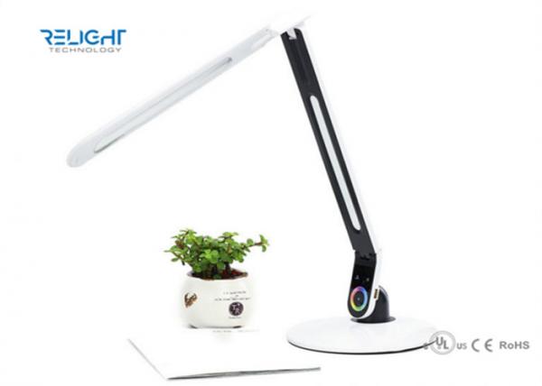 Quality LED Screen Rechargeable Battery Operated Desk Lamp With Calendar and Alarm Clock Display for sale