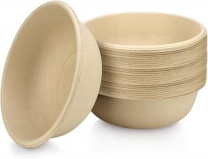  Eco Friendly Disposable Compostable Bowls Bagasse Sugar Cane Fibers Bowls Manufactures