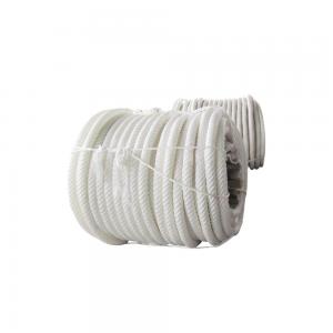 China 4-36mm White Polyester Rope with Red Line Customized to Meet Your Specific Requirements on sale