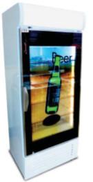  Beer Beverage Cooler Commercial Refrigerator Freezer With Intelligent LED Manufactures