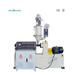  45mm Sj Series Single Screw Plastic Extruder Machine For PE Pipe Production Manufactures