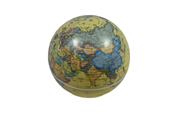 Geography Teaching Equipment Solar Earth Globe Solar Powered Rotating Globe