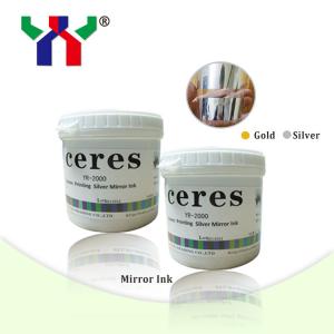  Solvent Base Mirror 45 Sqm Silver Ink Pvc Screen Printing Ink Transparent PET Manufactures